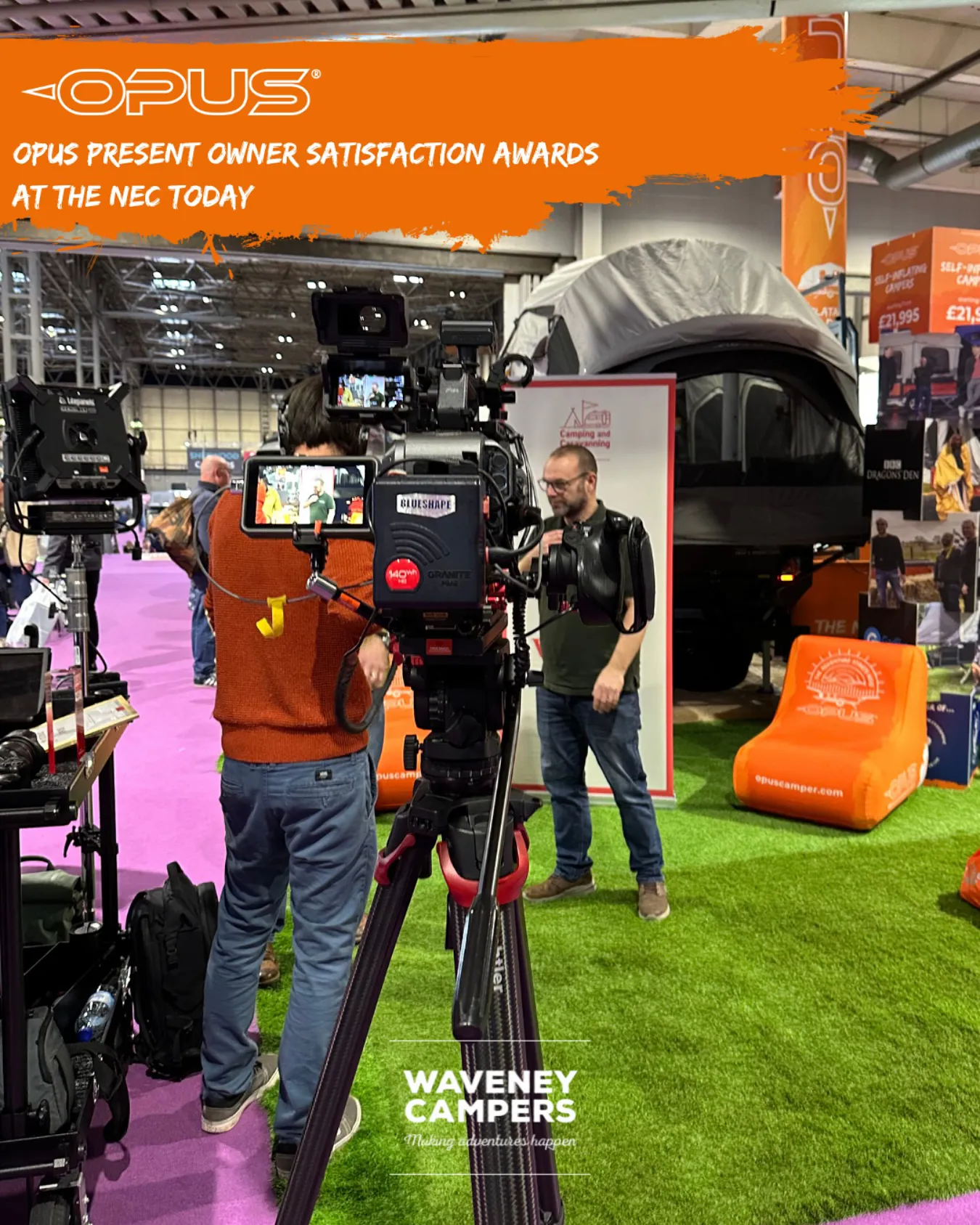 Waveney Campers Stand Feb25 3