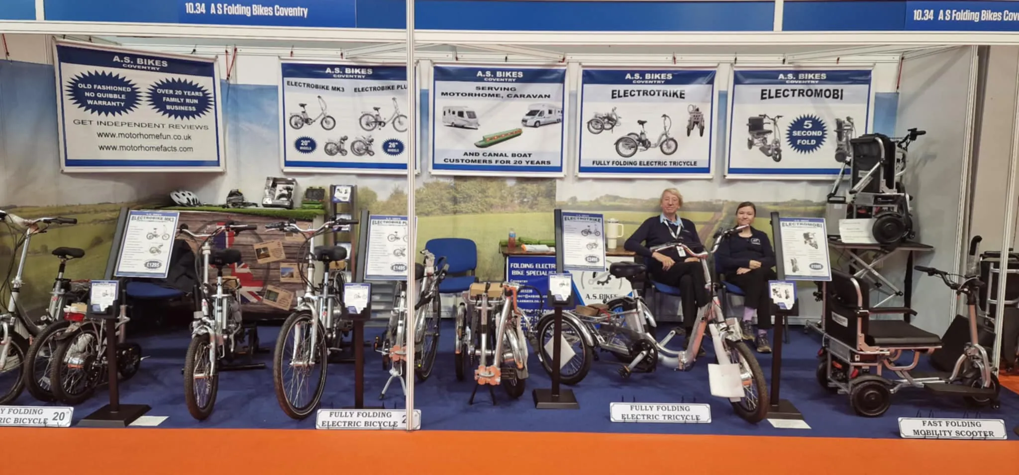 AS Folding Bikes Stand Oct24