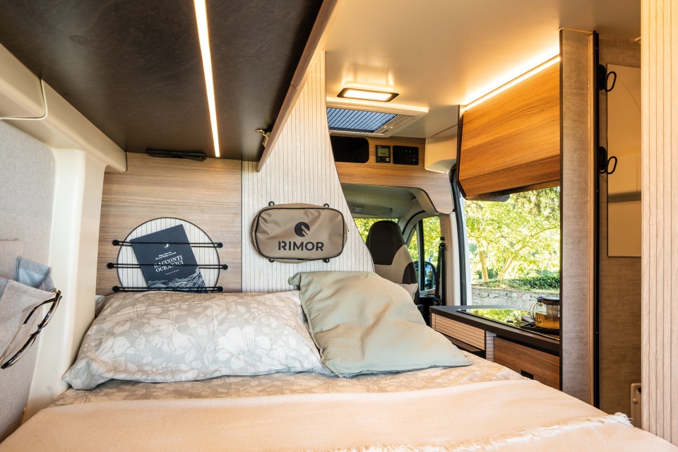 Rimor Horus Campervan Bedroom