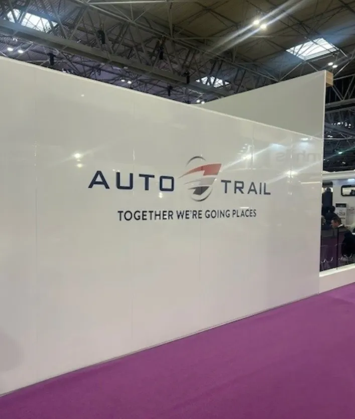 Auto Trail Stand Branding