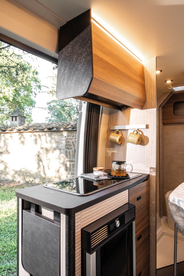 Rimor Horus Campervan Kitchen