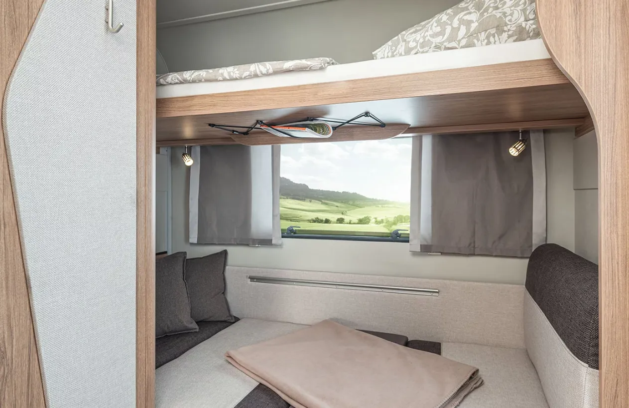 Weinsberg Caraone UK Caravan Inside Bedroom
