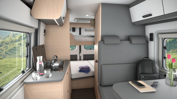 Sun Living V Series Campervan Interior