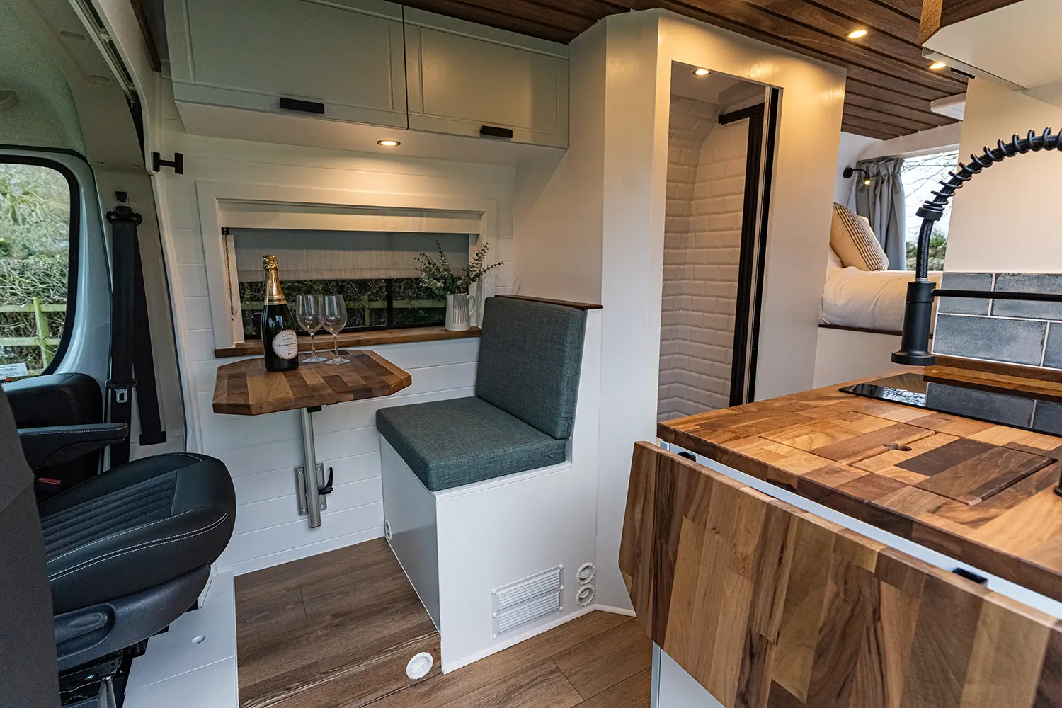 Vanlife Rudi Campervan Interior Lounge