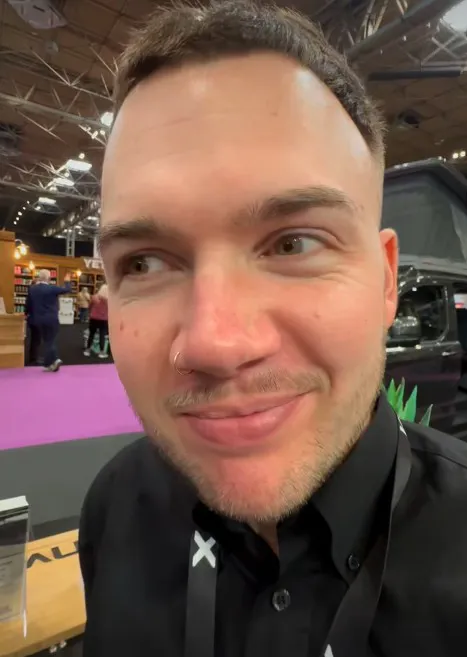 Vanworx Stand 5 Feb25.Jpg Person