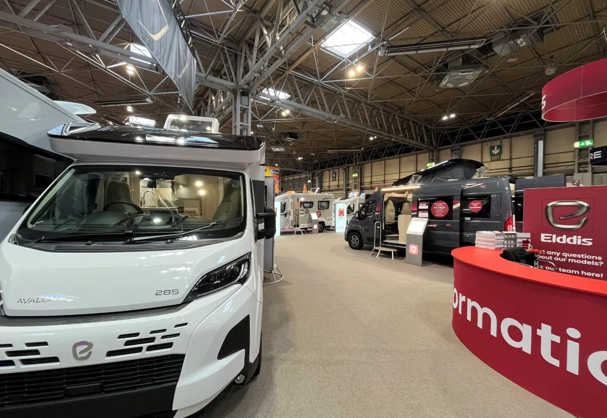 Elddis Stand Floor Info Desk