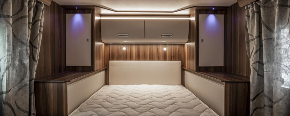 Rimor Super Brig Motorhome Bedroom