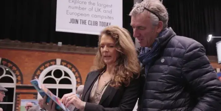 Annabel Croft At Show Touring Lifestyle