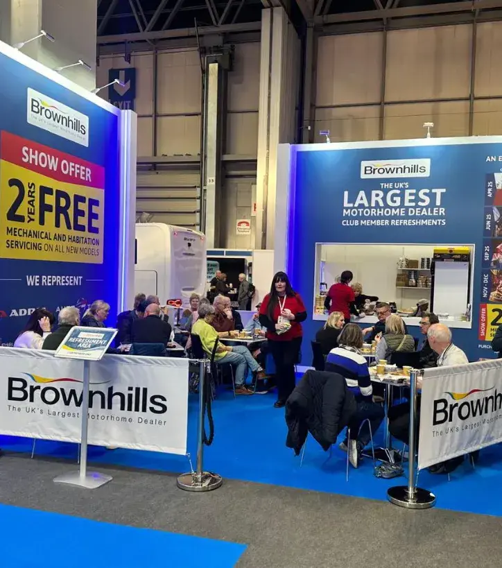 Brownhills Stand Seating Area