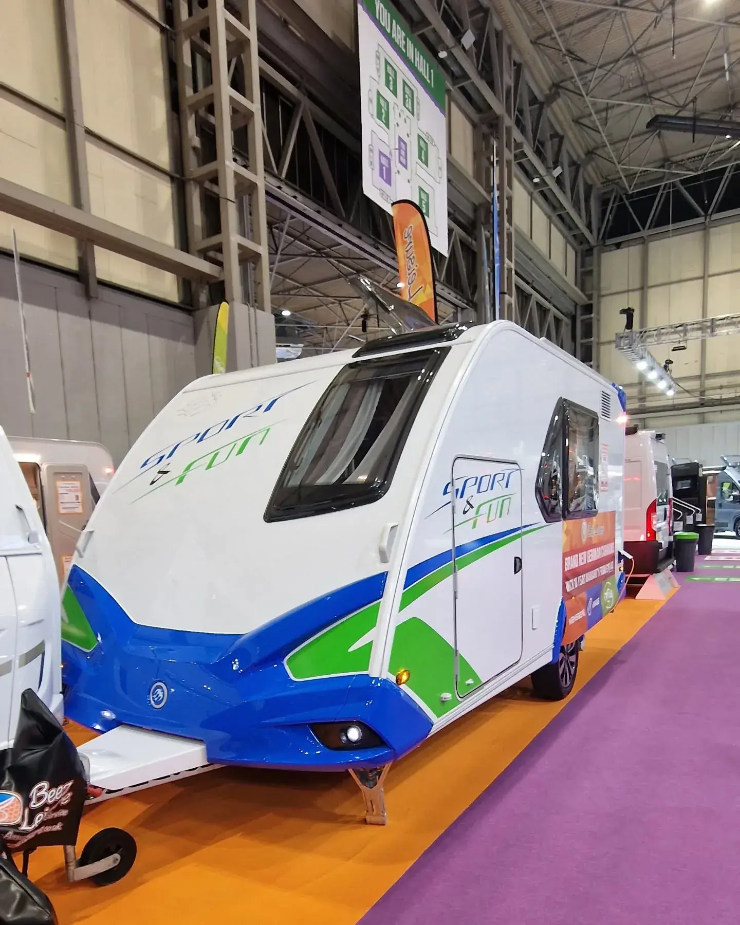 Knaus Sport Fun Caravan Show